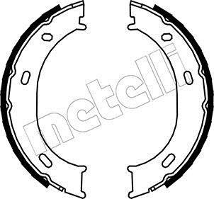 Колодки тормозные стояночного тормоза Metelli 53-0239