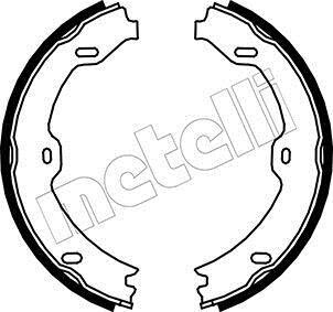 Колодки тормозные стояночного тормоза Metelli 53-0243