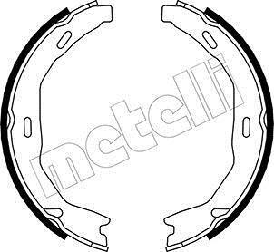 Колодки тормозные стояночного тормоза Metelli 53-0245