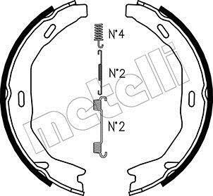 Колодки тормозные стояночного тормоза Metelli 53-0245K