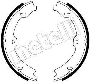 Колодки тормозные стояночного тормоза Metelli 53-0247