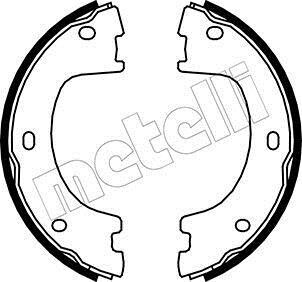 Колодки тормозные стояночного тормоза Metelli 53-0249