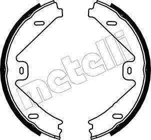 Колодки тормозные стояночного тормоза Metelli 53-0250