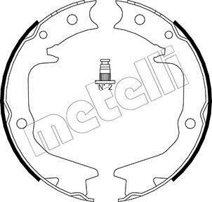 Колодки тормозные стояночного тормоза Metelli 53-0265