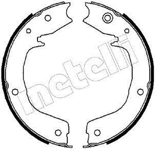 Колодки тормозные стояночного тормоза Metelli 53-0267