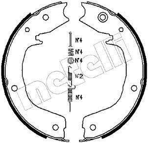 Колодки тормозные стояночного тормоза Metelli 530267K