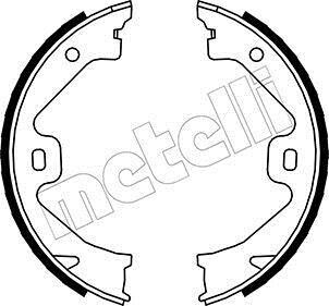 Колодки тормозные стояночного тормоза Metelli 53-0369