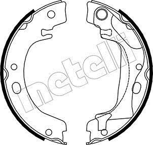 Колодки тормозные стояночного тормоза Metelli 53-0446