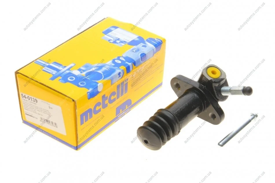 Циліндр зчеплення (робочий) Chevrolet Lacetti/Rezzo 05-/Daewoo Lanos/Sens/Leganza 97-02/Nubira 97- Metelli 54-0139 (фото 1)