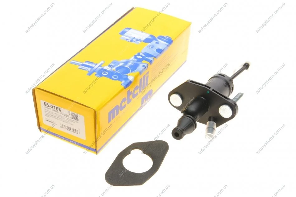 Циліндр зчеплення (головний) Opel Astra H/J/Insigna A/Zafira/Chevrolet Cruze/Malibu 06- (d=15.87mm) Metelli 55-0166 (фото 1)