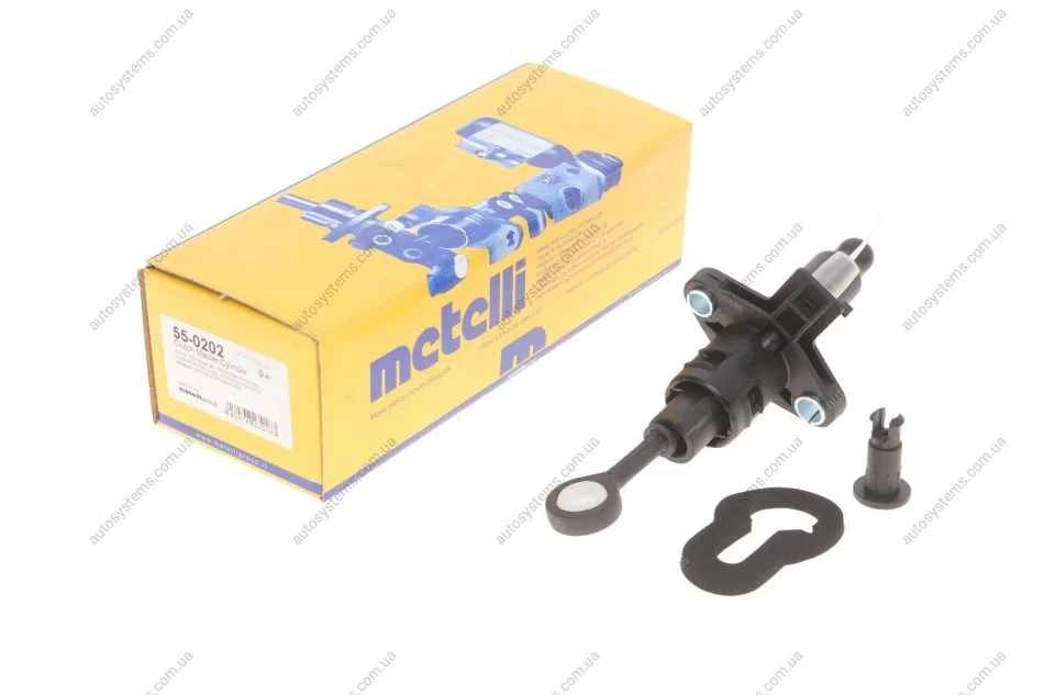 Циліндр зчеплення (головний) Audi A1/Seat Ibiza IV/Skoda Fabia III/VW Polo V/VI 14- (15.87mm) Metelli 55-0202 (фото 1)