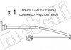 Датчик зносу гальмівних колодок (передніх) VW Touareg 02-10/ Audi Q7 06-15 (L=420mm) Metelli SU.217 (фото 2)