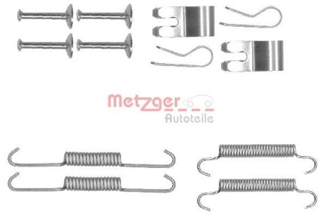 Комплект монтажный тормозных колодок METZGER 105-0013