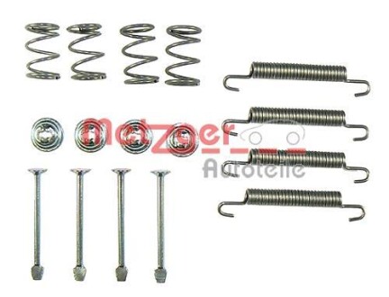 Комплект монтажный тормозных колодок METZGER 105-0711