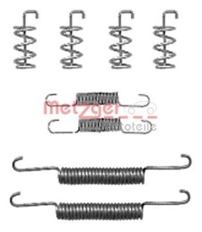 Комплект монтажный тормозных колодок METZGER 105-0832