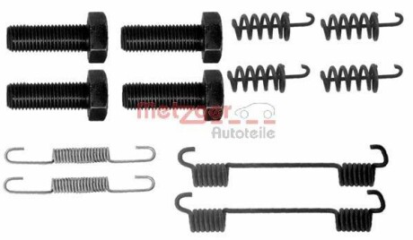 Комплект монтажный тормозных колодок METZGER 105-0865