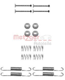 Комплект монтажный тормозных колодок METZGER 105-0880