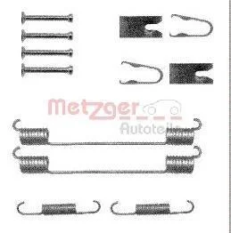 Комплект монтажный тормозных колодок METZGER 105-0883