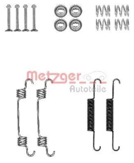 Ремкомплект колодок стояночного тормоза METZGER 105-0887