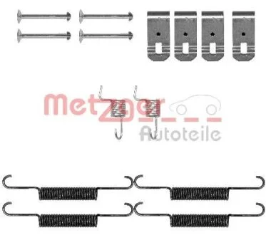 Комплект монтажный тормозных колодок METZGER 105-0895