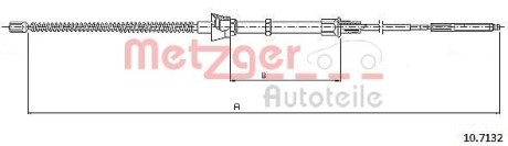 Трос ручника METZGER 10.7132