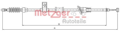 Трос ручника METZGER 10.8223