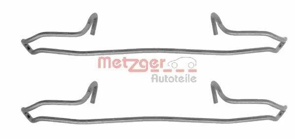 Комплект монтажный тормозных колодок METZGER 109-1159 (фото 1)