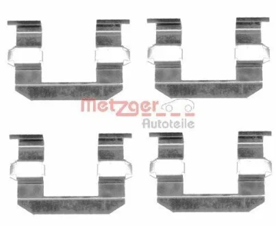 Комплект монтажный тормозных колодок METZGER 109-1645