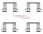 Комплект монтажный тормозных колодок METZGER 109-1696 (фото 1)