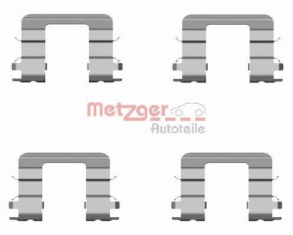 Комплект монтажный тормозных колодок METZGER 109-1696