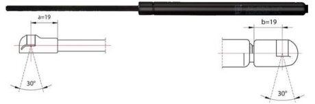 Амортизатор капота METZGER 2110162