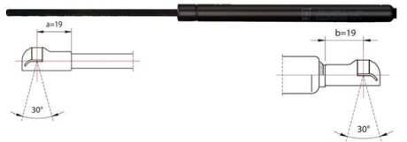 Амортизатор багажника METZGER 2110452