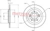 Тормозной диск задний невентилируемый METZGER 6110693 (фото 1)