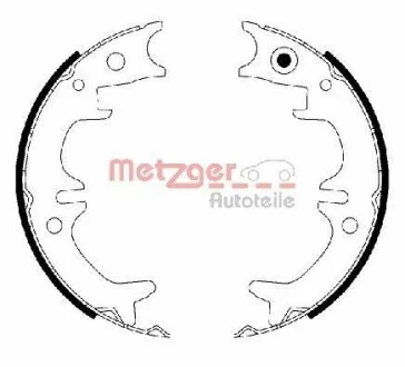 Колодки тормозные стояночного тормоза METZGER MG 220