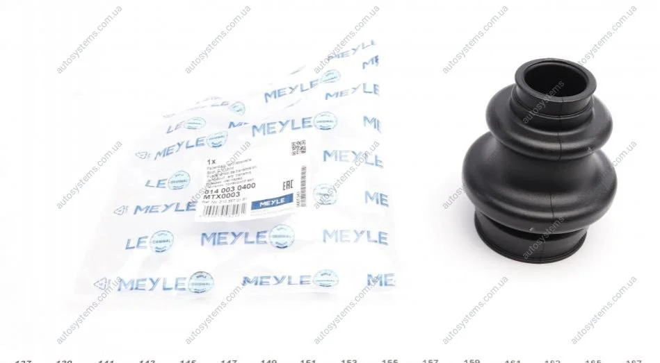 Пильовик гумовий, Приводний вал. MEYLE 0140030400 (фото 1)