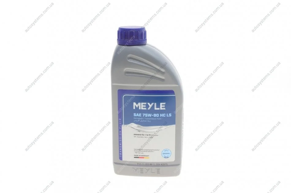 Олива в міст 75W90 HC LS (1L) (API-GL4/GL5/MIL-L 2105D Sprinter/LT/Crafter/T5/4 motion) MEYLE 014 019 2600 (фото 1)