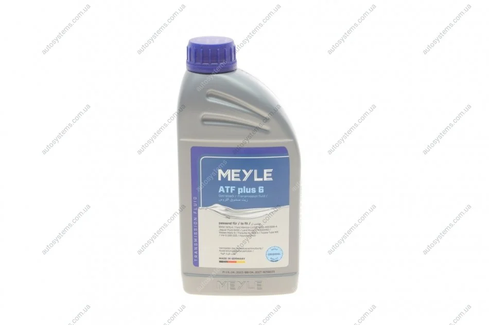 Олива АКПП ATF plus 6 (1L) BMW M 1375.4/VW G 055 005/ZF Lifeguard MEYLE 014 019 2900 (фото 1)