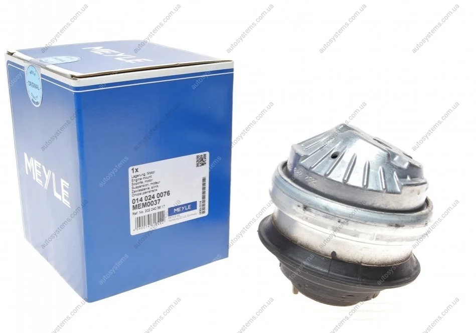 Подушка двигуна (передня) MB C-class (W202)/E-class (W210) 95-03 MEYLE 014 024 0076 (фото 1)