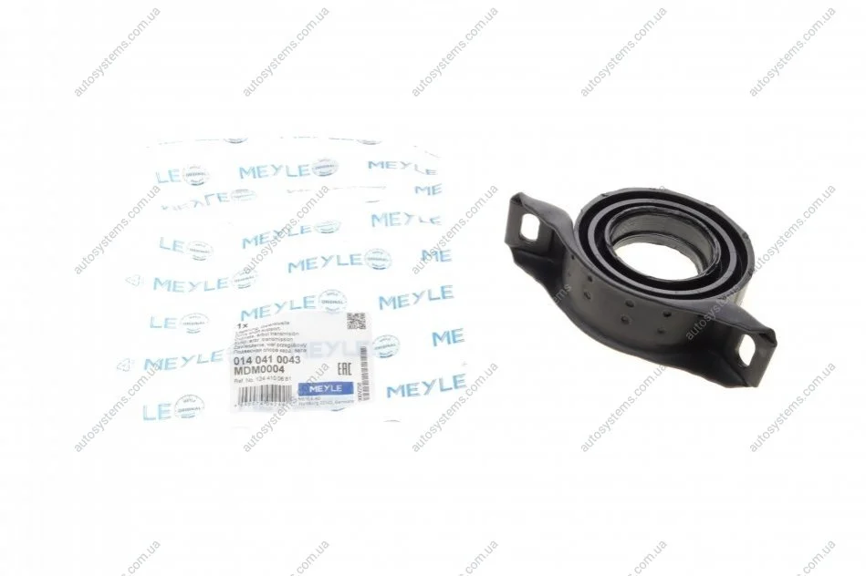 Підшипник підвісний MB E-class (W124) 85-95 (d=47mm) MEYLE 014 041 0043 (фото 1)