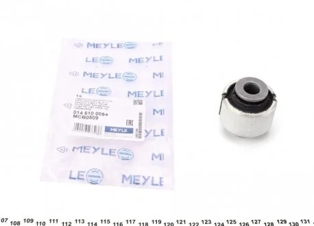 Сайлентблок рычажный, средний, наружный MEYLE 0146100054
