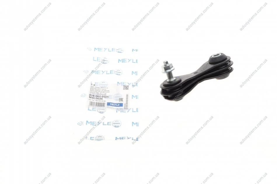 Тяга стабілізатора (заднього) MB A-class (W169)/B-class (W245) 04-12 (87mm) MEYLE 016 060 0026 (фото 1)
