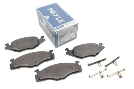 Колодки гальмівні (передні) Seat Cordoba/Ibiza II/VW Golf/Jetta II /Passat/Polo 1.3-2.2 0. 76-99 MEYLE 025 208 8719