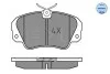 Колодки гальмівні (передні) Opel Omega A/B/Senator B 2.0-3.2 V6 87-03 MEYLE 025 213 6819 (фото 2)