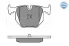 Колодки гальмівні (задні) BMW 3 (E46)/5 (E39)/7 (E38)/X3 (E83)/X5 (E53) 94- MEYLE 025 214 8717 (фото 12)