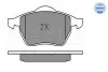 Колодки гальмівні (передні) Audi A4/VW Passat 1.6-2.8 95-01 MEYLE 025 216 2419 (фото 3)