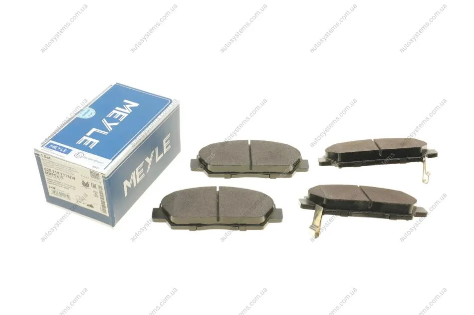 Колодки гальмівні (передні) Honda Accord V 92-98/Prelude III/IV/V 86-01/Rover 600 93-00 MEYLE 025 218 7918/W (фото 1)