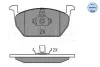 Колодки гальмівні (передні) Audi A3/VW Golf VII 12- (з датчиком) (Ate) MEYLE 025 220 3517 (фото 3)