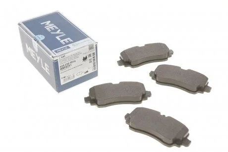 Колодки гальмівні (передні) MB A-class (W168) 97-04 MEYLE 025 230 7016