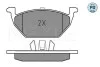 Колодки гальмівні (передні) VW Caddy 03- (ушки вверх) MEYLE 025 231 3019/PD (фото 2)