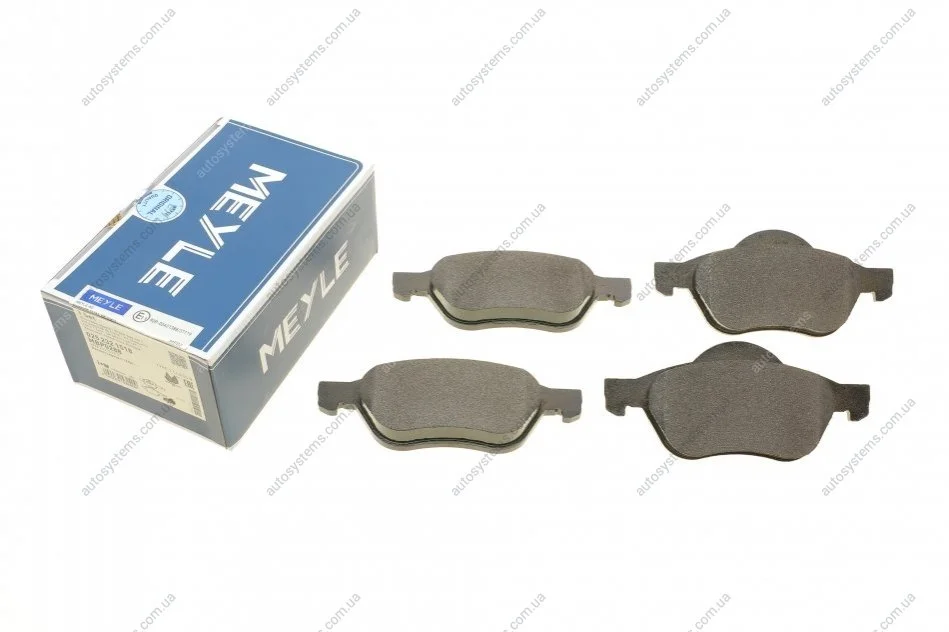 Колодки гальмівні (передні) Renault Laguna II/III 01-15/Megane II 03- (Ate) MEYLE 025 232 1518 (фото 1)
